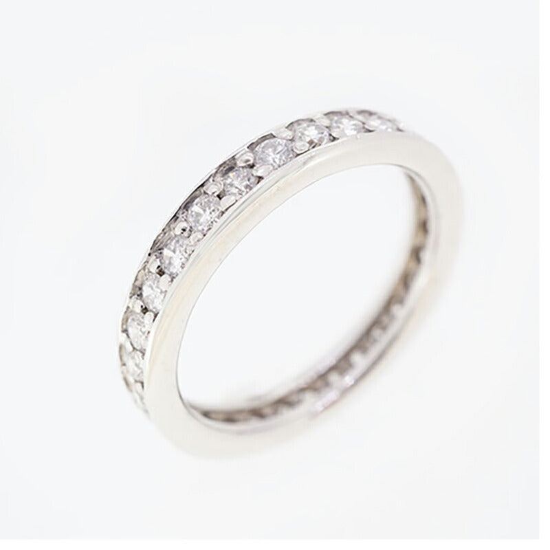 【jv432】 リング Pt900 プラチナ ダイヤモンド 1ct 13号 未使用【中古】レディース