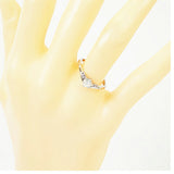 【jv447】 リング Pt900 プラチナ ピンクダイヤモンド ダイヤモンド 0.328ct/0.04ct 11号 未使用【中古】レディース