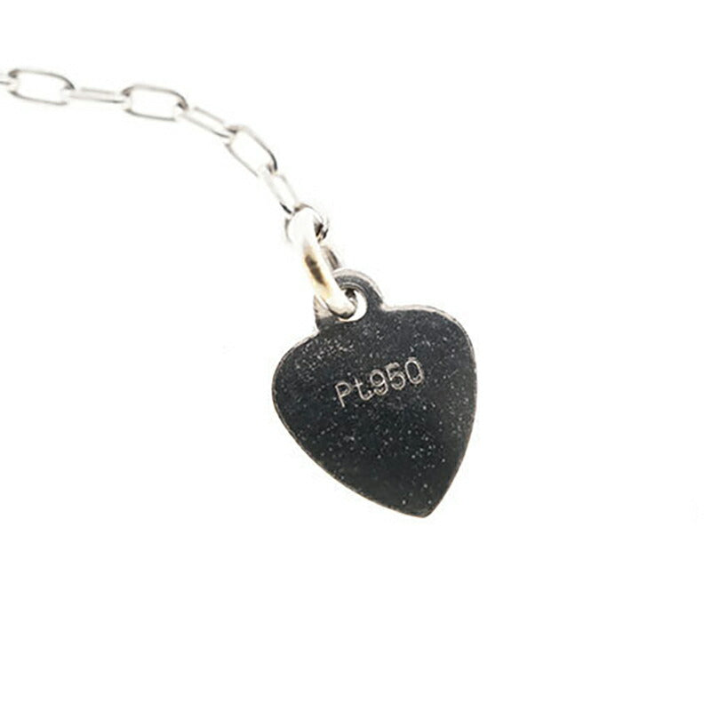 【jv457】 ネックレス Pt950 プラチナ ダイヤモンド 0.1ct 未使用【中古】レディース