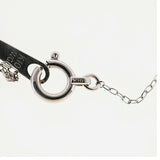 【jv473】 ネックレス K10WG ホワイトゴールド ダイヤモンド 0.05ct 未使用【中古】レディース
