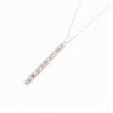 【jv491】 ネックレス Pt900 プラチナ ダイヤモンド 0.10ct 未使用【中古】レディース