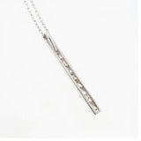 【jv491】 ネックレス Pt900 プラチナ ダイヤモンド 0.10ct 未使用【中古】レディース