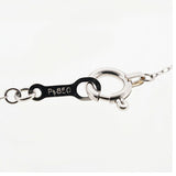 【jv491】 ネックレス Pt900 プラチナ ダイヤモンド 0.10ct 未使用【中古】レディース