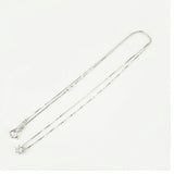 【jv494】 ネックレス 一粒ダイヤ K10WG ホワイトゴールド ダイヤモンド 0.2ct 未使用【中古】レディース