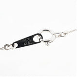 【jv494】 ネックレス 一粒ダイヤ K10WG ホワイトゴールド ダイヤモンド 0.2ct 未使用【中古】レディース