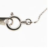 【jv496】 ネックレス 一粒ダイヤ K10WG ホワイトゴールド ダイヤモンド 0.2ct 未使用【中古】レディース