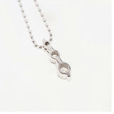 【jv523】 ネックレス K18WG ホワイトゴールド ダイヤモンド 0.15ct 未使用【中古】レディース