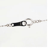 【jv523】 ネックレス K18WG ホワイトゴールド ダイヤモンド 0.15ct 未使用【中古】レディース