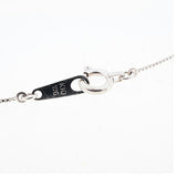 【jv528】 ネックレス 一粒ダイヤ K10WG ホワイトゴールド ダイヤモンド 0.07ct 未使用【中古】レディース
