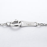 【ju169】 ネックレス クロスモチーフ K18WG ホワイトゴールド ダイヤモンド 0.3ct 未使用【中古】レディース