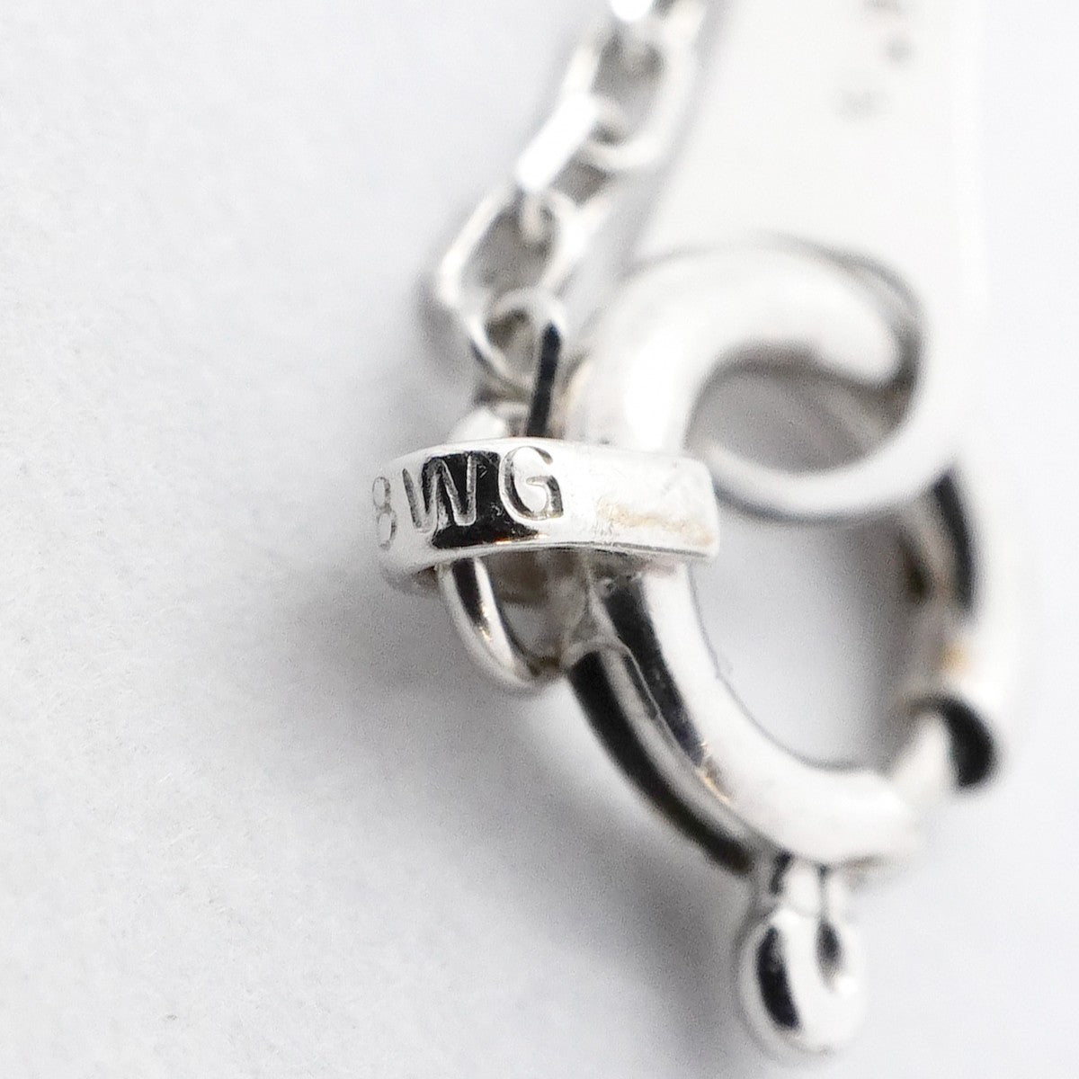 【ju169】 ネックレス クロスモチーフ K18WG ホワイトゴールド ダイヤモンド 0.3ct 未使用【中古】レディース