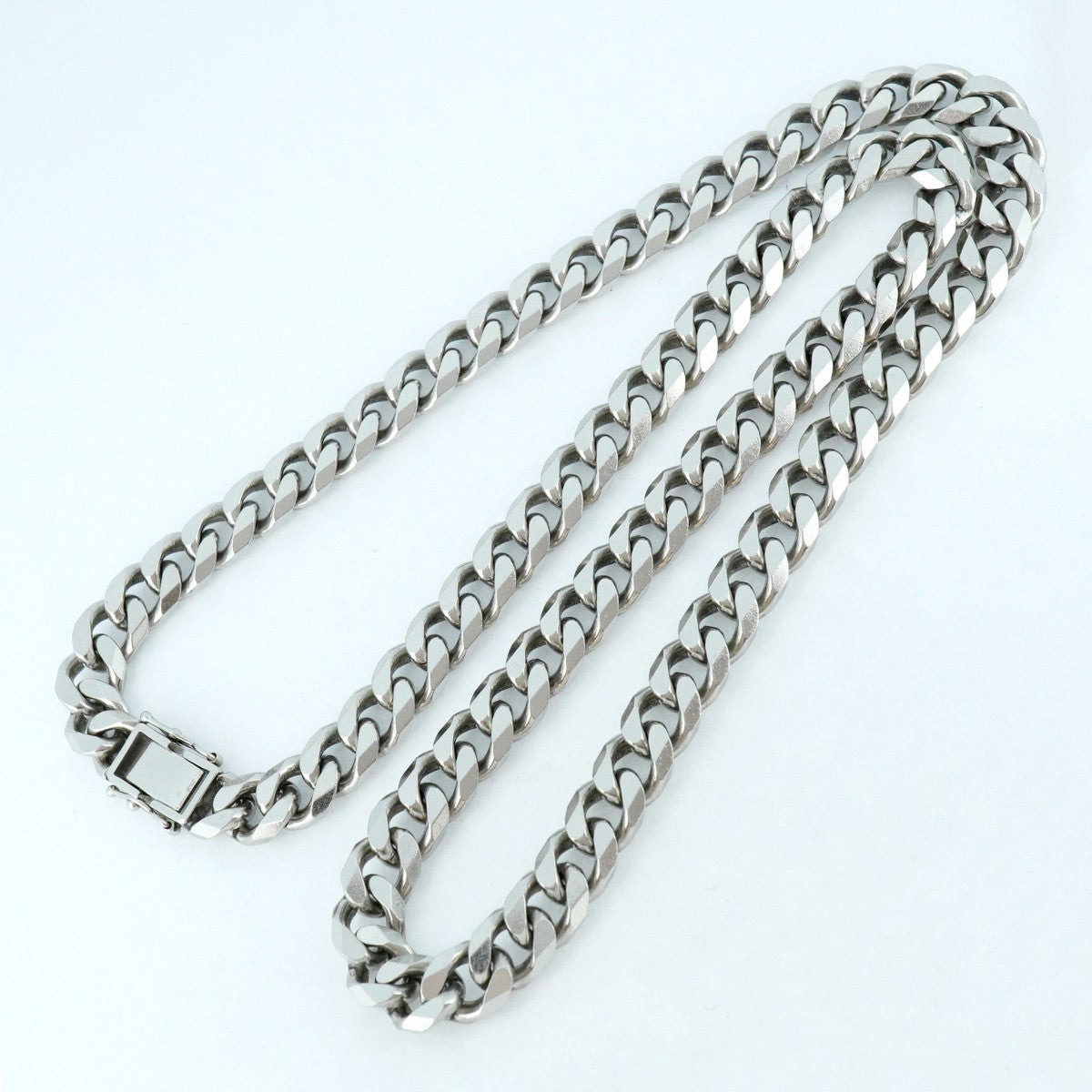 【4khs284】喜平 ネックレス Pt850 プラチナ 8面 シングル 53.7cm 148.6g キヘイ【中古】メンズ レディース ユニセックス
