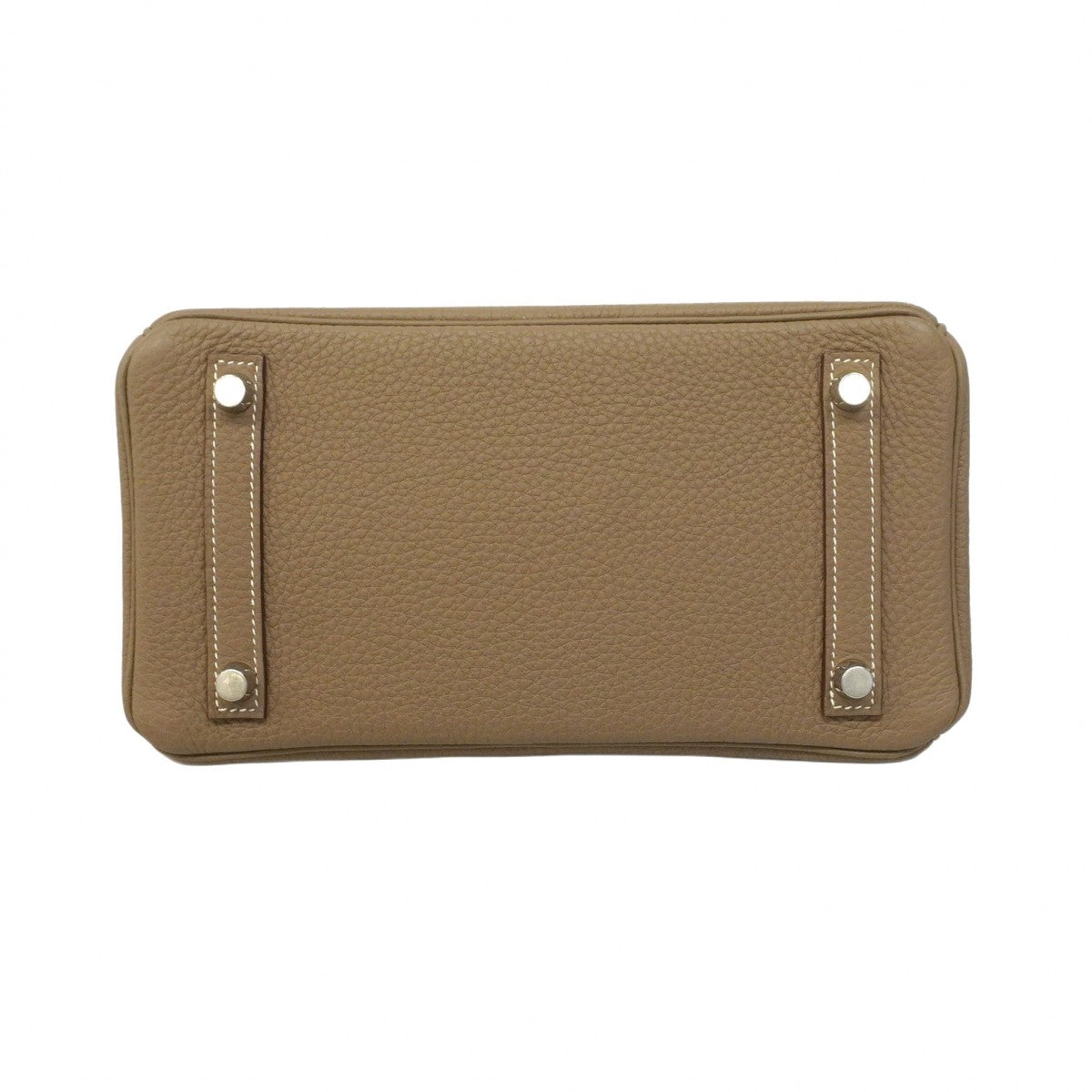 【5cb0938-g】エルメス ハンドバッグ バーキン25 トゴ エトゥープ シルバー金具 D刻印【中古】レディース