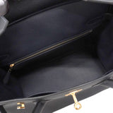 【5db1946-g】エルメス ハンドバッグ バーキン30 トゴ ブルーニュイ ゴールド金具 W刻印【中古】レディース