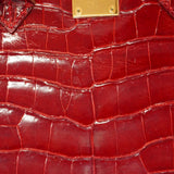 ★SALE【5dc3831-g】エルメス ハンドバッグ バーキン35 ポロサス ブレイズ ゴールド金具 □P刻印【中古】レディース