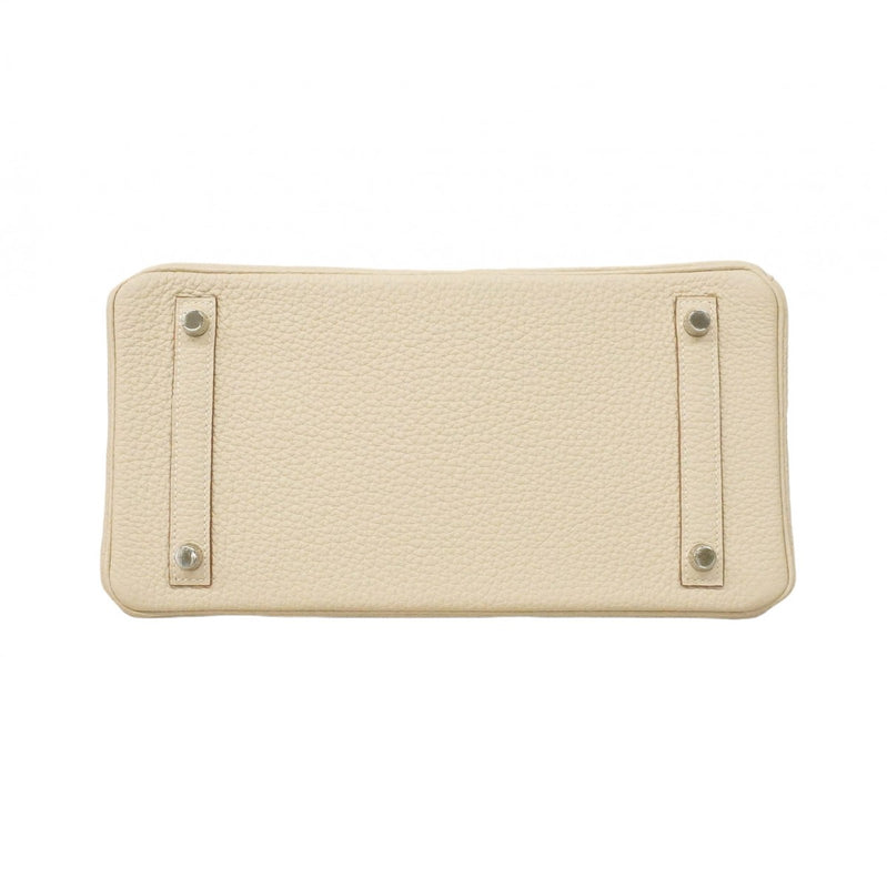 ★最終価格★SALE【5dd5804-g】エルメス ハンドバッグ バーキン30 トリヨンクレマンス クレ シルバー金具 W刻印【中古】レディース