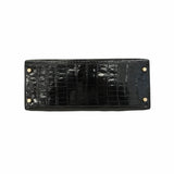 【5eb1835-g】エルメス ハンドバッグ ケリー28 ポロサス ブラック ゴールド金具【中古】レディース