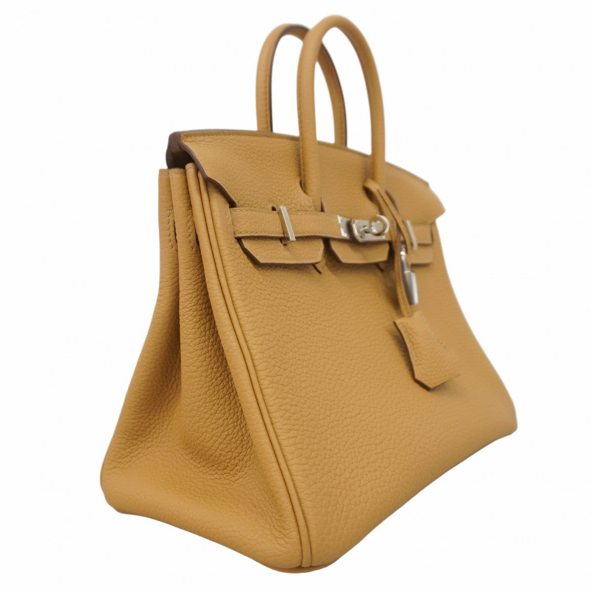 ★SALE【5fc0618-4-g】エルメス ハンドバッグ バーキン25 トゴ ブロンズドレ シルバー金具 Z刻印【中古】レディース