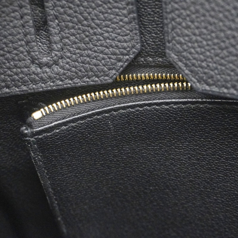 ★在庫処分★最終価格★SALE【5fc4342-g】エルメス ハンドバッグ バーキン30 トゴ ブラック ゴールド金具 Y刻印【中古】レディース