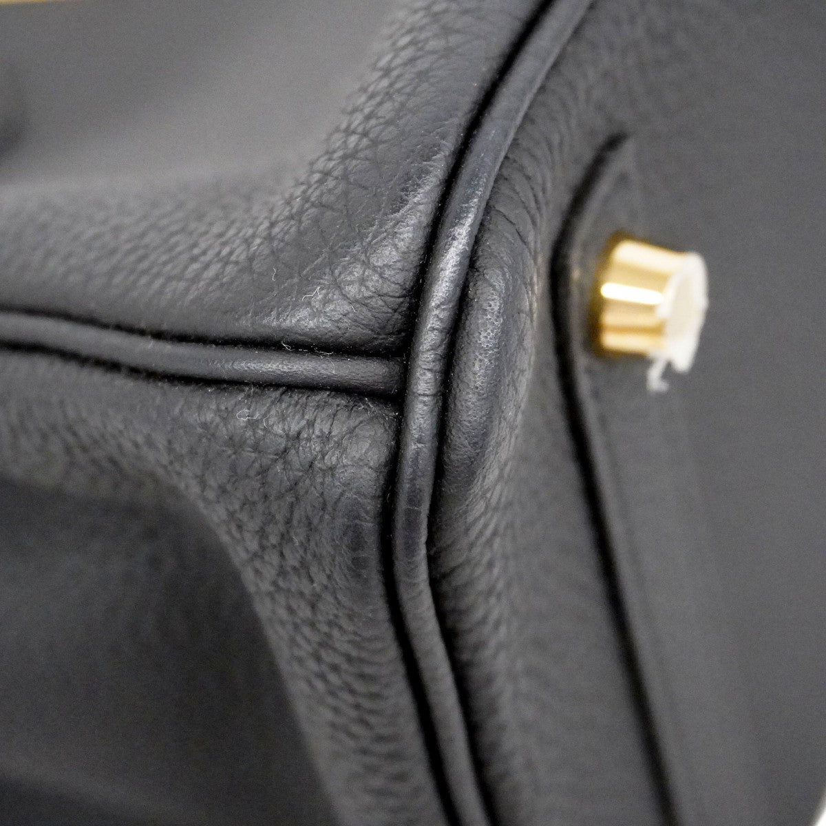 ★在庫処分★最終価格★SALE【5fc4342-g】エルメス ハンドバッグ バーキン30 トゴ ブラック ゴールド金具 Y刻印【中古】レディース