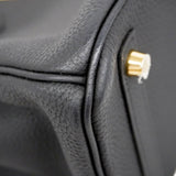 ★在庫処分★最終価格★SALE【5fc4342-g】エルメス ハンドバッグ バーキン30 トゴ ブラック ゴールド金具 Y刻印【中古】レディース