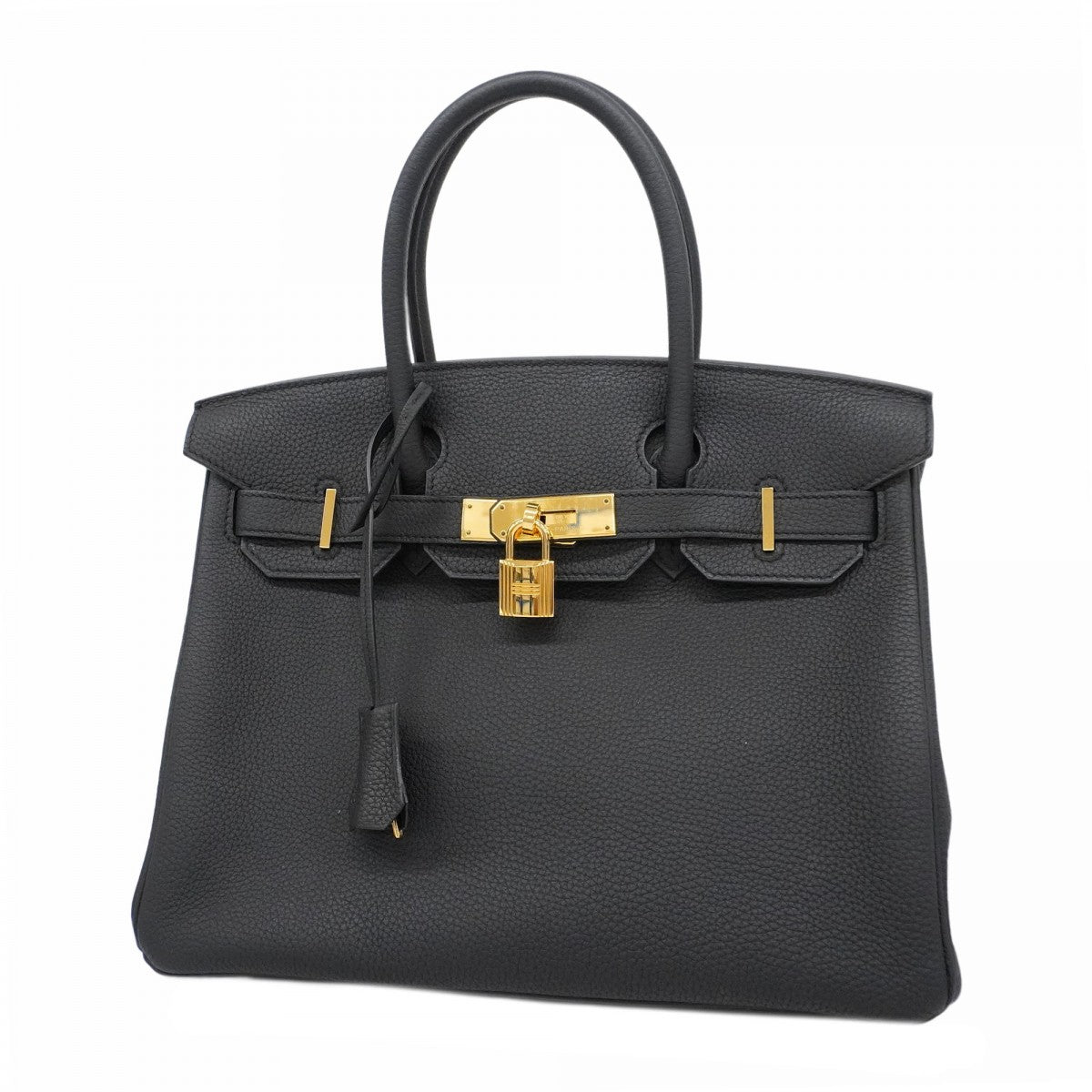 ★在庫処分★最終価格★SALE【5fc4342-g】エルメス ハンドバッグ バーキン30 トゴ ブラック ゴールド金具 Y刻印【中古】レディース