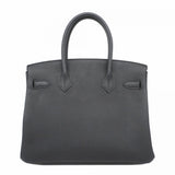 ★在庫処分★最終価格★SALE【5fc4342-g】エルメス ハンドバッグ バーキン30 トゴ ブラック ゴールド金具 Y刻印【中古】レディース
