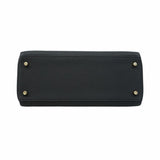 ★SALE【5fd5086-g-b】エルメス ハンドバッグ ケリー28 トゴ ブラック ゴールド金具 B刻印【中古】レディース