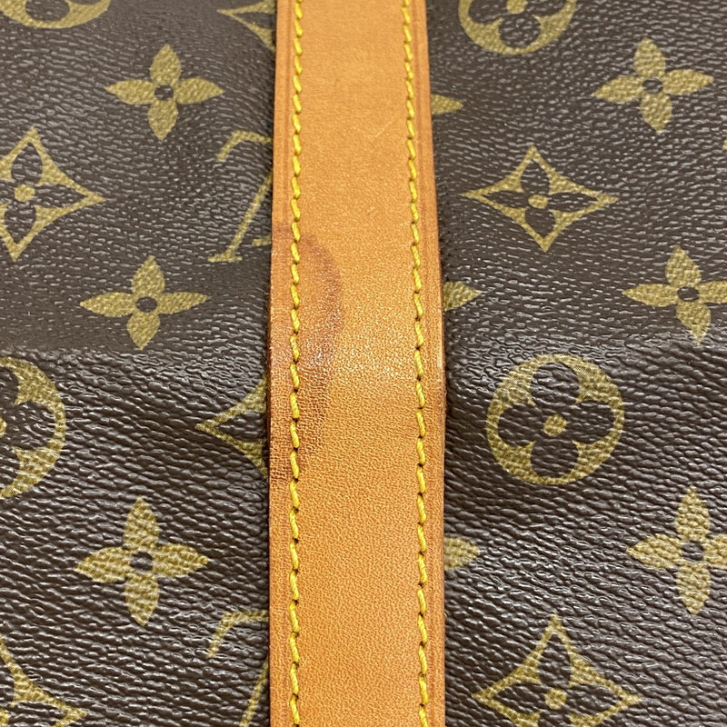 【5gd5330-h】ルイヴィトン ボストンバッグ モノグラム キーポル55 M41424 ブラウン【中古】メンズ レディース ユニセックス