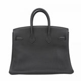 ★SALE【5ga0017-g-h】エルメス ハンドバッグ バーキン25 トゴ ブラック ゴールド金具 D刻印【中古】レディース