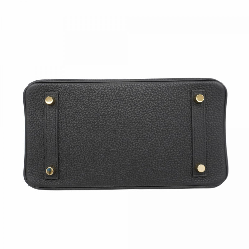 ★SALE【5ga0017-g-h】エルメス ハンドバッグ バーキン25 トゴ ブラック ゴールド金具 D刻印【中古】レディース