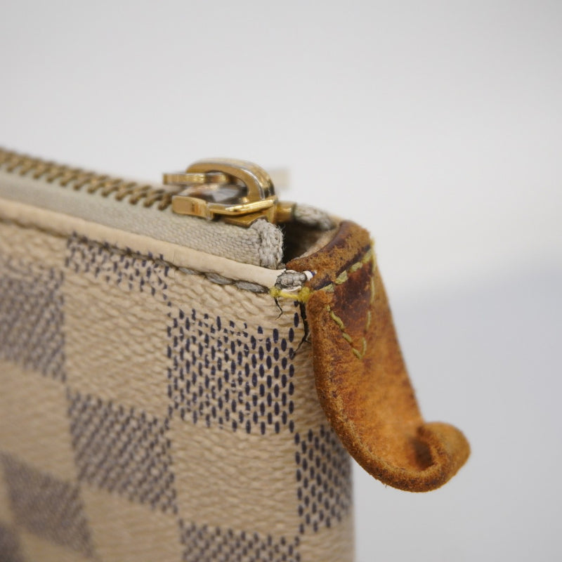 訳あり中古ルイヴィトンlouis vuittonダミエショルダーバック旅行ケース LOUIS VUITTON(ルイヴィトン) 小物入れ ダミエ ショルダー付きCD