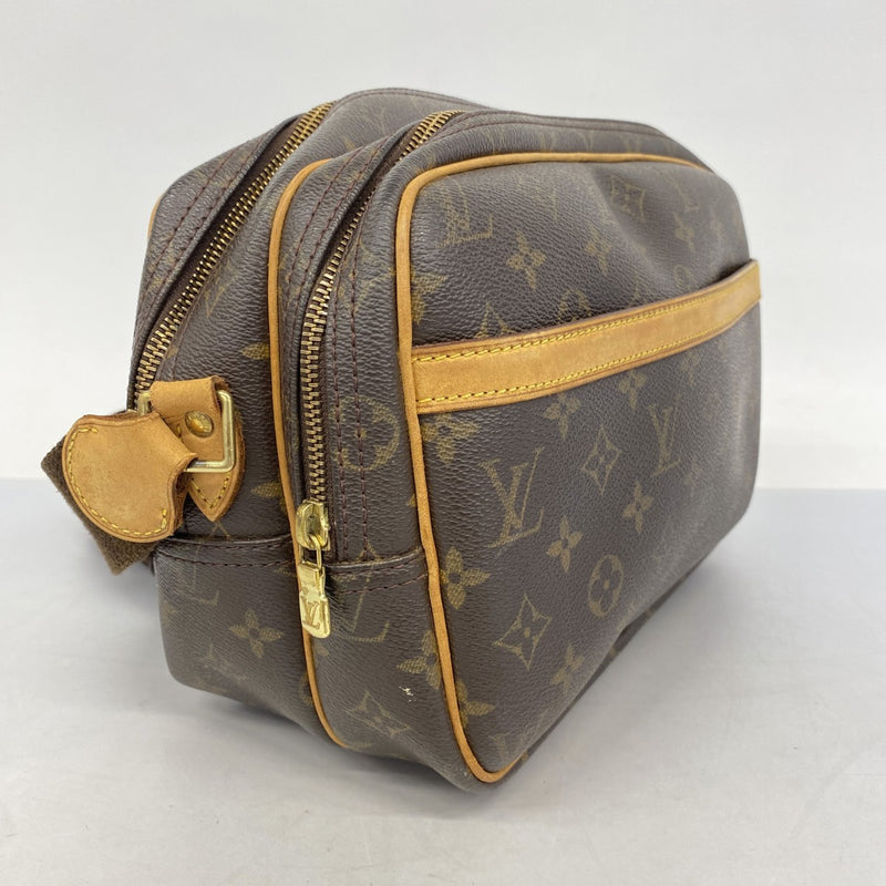 ★最終価格★SALE【5gd4066-h】ルイヴィトン ショルダーバッグ モノグラム リポーターPM M45254 ブラウン【中古】レディース