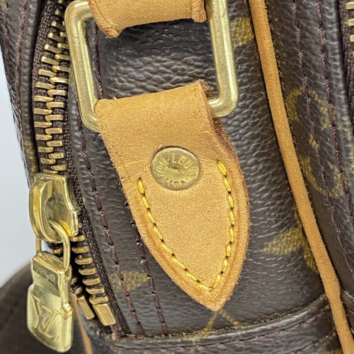 ★最終価格★SALE【5gd4066-h】ルイヴィトン ショルダーバッグ モノグラム リポーターPM M45254 ブラウン【中古】レディース