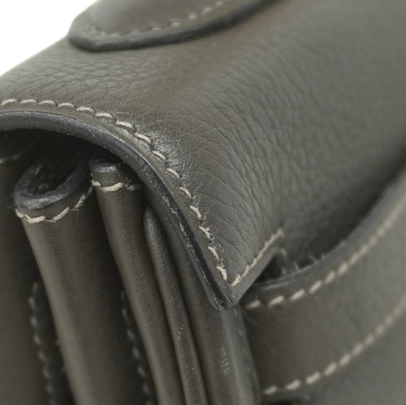 ★最終価格★SALE【5gd4088-h】エルメス ハンドバッグ ケリー32 トゴ グラファイト ゴールド金具 □J刻印【中古】レディース