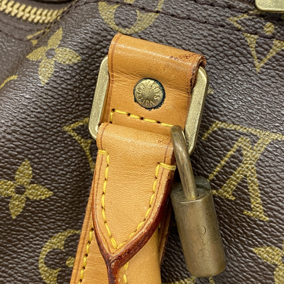 ★最終価格【5gd4220-h】ルイヴィトン ボストンバッグ モノグラム キーポル50 M41426 ブラウン【中古】メンズ レディース ユニセックス