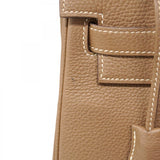 ★最終価格★SALE【5gd4364-e】エルメス ハンドバッグ ケリー28 トゴ エトゥープ シルバー金具 D刻印【中古】レディース