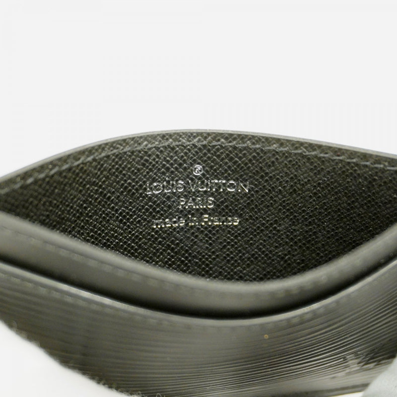 ルイヴィトン エピ ポルトカルト サーンプル ノワール 黒 M63512 LOUIS VUITTON ルイヴィトン カードケース ポルトカルト