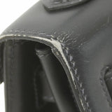 ★在庫処分★最終価格★SALE【5gd4796-h】エルメス ハンドバッグ ケリー32 ボックスカーフ ブラック ゴールド金具 ○X刻印【中古】レディース