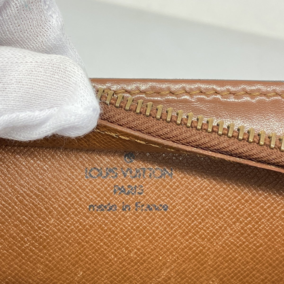 【5gd5197-h】ルイヴィトン クラッチバッグ エピ ポシェットオム M51795 ブラウン【中古】メンズ