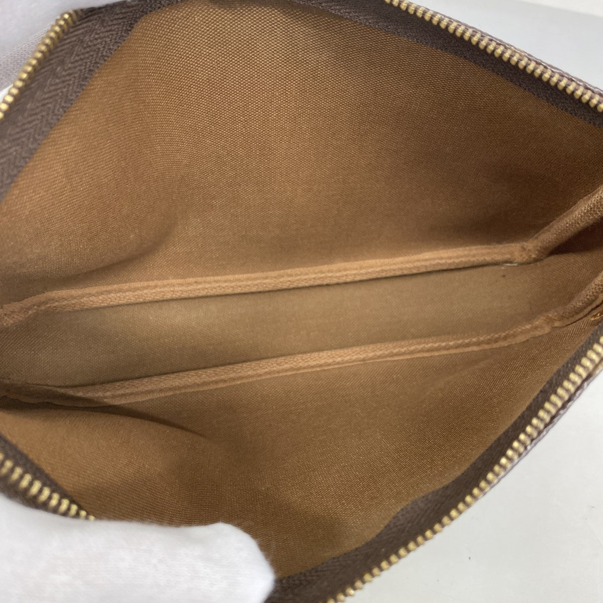【5gd5203-h】ルイヴィトン ポーチ モノグラム ポシェットアクセソワール M51980 ブラウン【中古】レディース