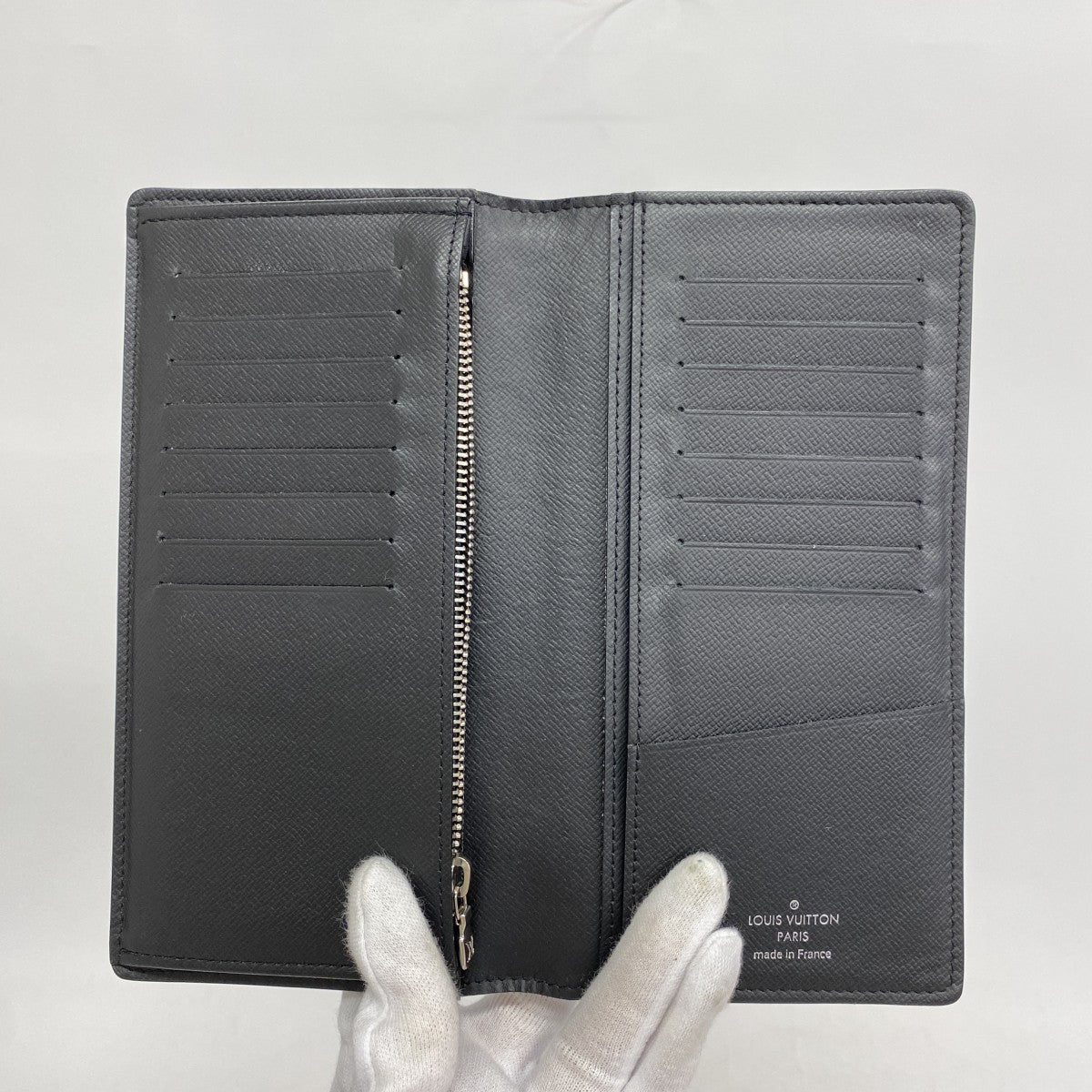【5gd5212-h】ルイヴィトン 長財布 エピ ポルトフォイユブラザ M60622 ノワール【中古】メンズ