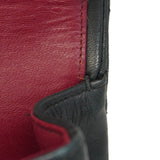 ★SALE【5gd5248-h】シャネル ショルダーバッグ マトラッセ Wフラップ Wチェーン ラムスキン ブラック ゴールド金具【中古】レディース