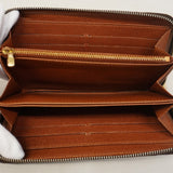 【5gd5257-h】ルイヴィトン 長財布 モノグラム ジッピーウォレット M60017 ブラウン【中古】メンズ レディース ユニセックス