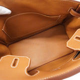 ★SALE【5gd5269-e-g】エルメス ハンドバッグ バーキン30 トゴ ゴールド シルバー金具 K刻印【中古】レディース