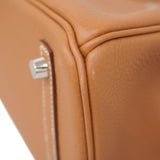 ★SALE【5gd5269-e-g】エルメス ハンドバッグ バーキン30 トゴ ゴールド シルバー金具 K刻印【中古】レディース