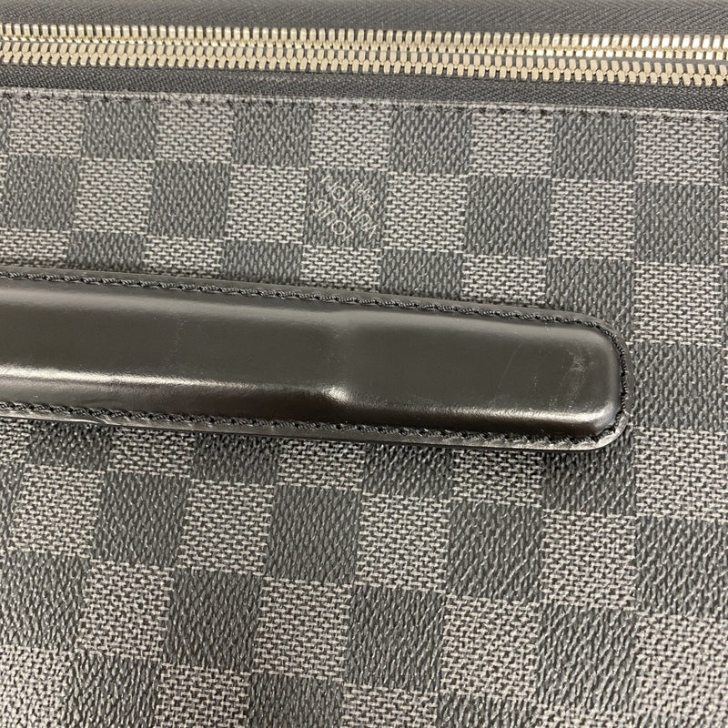 【5gd5299-h】ルイヴィトン キャリーバッグ ダミエ・グラフィット ペガス55 N23299 ブラック【中古】メンズ