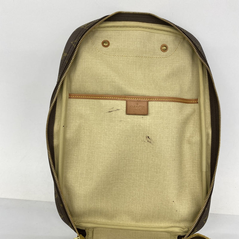 【5gd5302-h】ルイヴィトン ハンドバッグ モノグラム エクスキュルシオン M41450 ブラウン【中古】レディース