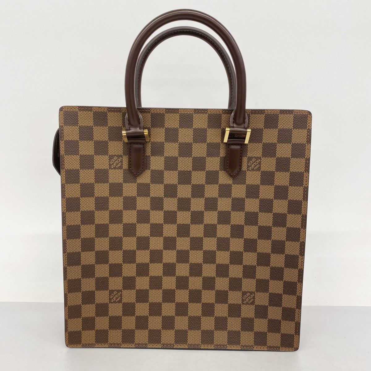 【5gd5304-h】ルイヴィトン トートバッグ ダミエ ヴェニス N51145  エベヌ【中古】レディース