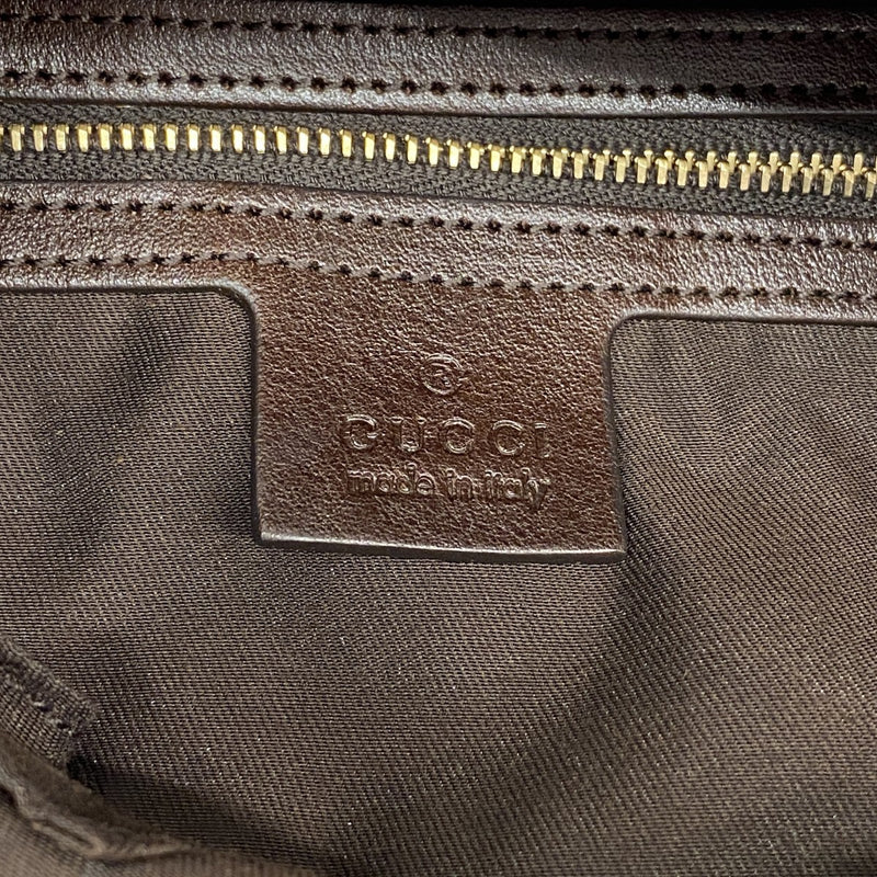★SALE【5gd5309-h】グッチ ショルダーバッグ GGキャンバス 203503 キャンバス ブラウン ゴールド金具【中古】レディース